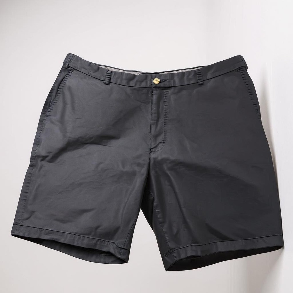 Peter Millar Mens Size 42 Navy Blue Shorts Casual‎ Flat Front Golf